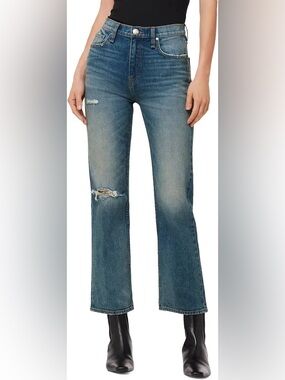 Hudson Jeans Remi High-Rise Straight Ankle Jeans